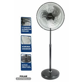 Goldmaster Polar Bakır Motorlu 20 inç Salınımlı Hız Ayarlı Ayaklı Ayarlanabilir Vantilatör