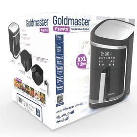 Goldmaster Presta 7 lt Geniş Hazneli XXL Dokunmatik Dinamik Airfryer