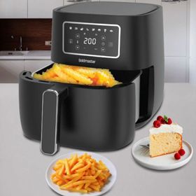 Goldmaster Preto 5.7 lt 1700W XL Dijital Dokunmatik 8 Ön Programlı Yağsız Airfryer