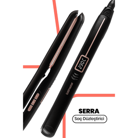 Goldmaster Serra Dijital Ekranlı Keratin Seramik İnce Plakalı Saç Düzleştirici ve Şekillendirici