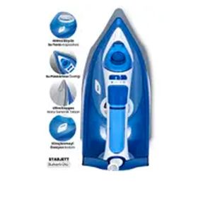 Goldmaster Starjett 2200 Watt Nano Seramik Tabanlı Geniş Su Tanklı 160 gr Etkili Şok Buharlı Ütü