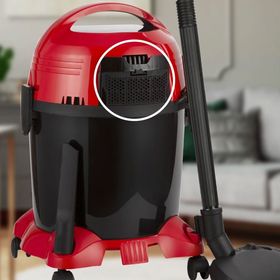 Goldmaster Süper Turbo Kırmızı 1200 Watt Islak Kuru 8.7 lt Toz Torbalı Elektrikli Süpürge
