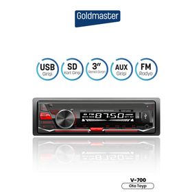 Goldmaster V700 Bt Bluetooth Radyo Oto Teyp
