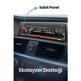 Goldmaster V700 Bt Bluetooth Radyo Oto Teyp