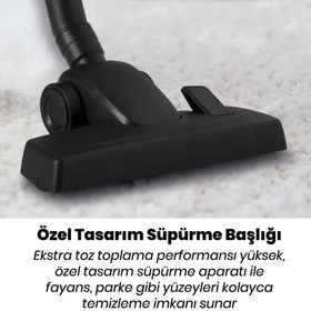 Goldmaster Zümrüt Elektrikli Süpürge