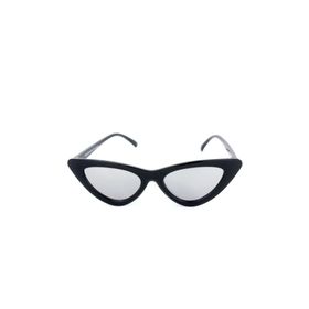 Goldmine Retro Üçgen Cat Eye Uv400 Siyah Aynalı Güneş Gözlüğü