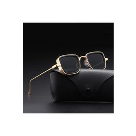 Goldmine Steampunk Metal Çerçeveli Uv400 Unisex Güneş Gözlüğü