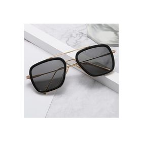 Goldmine Unisex Metal Çerçeveli Uv400 Tony Stark Güneş Gözlüğü