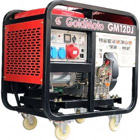 GoldMoto GM12DJ 12 Kw Monofaze Dizel Marşlı Jeneratör