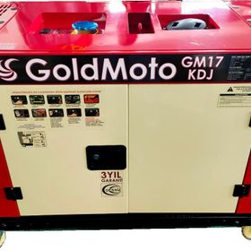 GoldMoto GM17KTDJ 17 KVA Trifaze Marşlı Kabinli Dizel Jeneratör