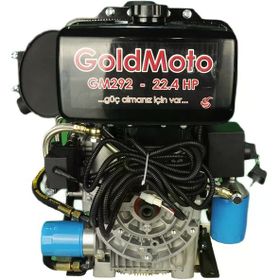 GoldMoto GM292F-J1 22.4 HP Kamalı Marşlı Krank Mili Dizel Motor