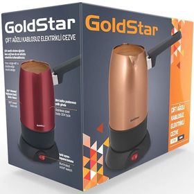 GoldStar ST-7300MK Mat Kırmızı Elektrikli Cezve