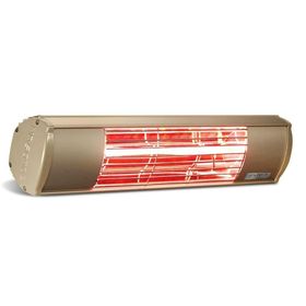 Goldsun Aqua 2000 Watt Elektrikli Suya Dayanıklı Infrared Isıtıcı Siyah
