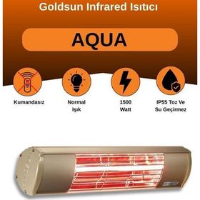 Goldsun GSA15 1500 Watt Bej Aqua Isıtıcı