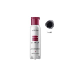 Goldwell Elumen NA 2 Natural Ash Saç Boyası siyah