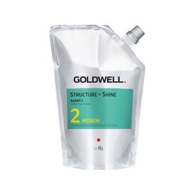 Goldwell Structure + Shine Agent 1 Boyalı Yada Açılmış Saçlar 2 Medium 400 gr Kalıcı Düzleştirici Krem