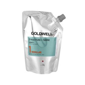 Goldwell Structure + Shine Agent 1 Normal Yada İnce Telli Saçlar için 1 Regular 400 g Kalıcı Düzleştirici