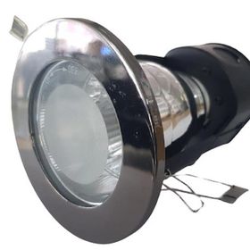 Goldx G24 5701 3.5 inç 10 Adet Krom Camlı Ampulsüz Spot