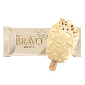 Golf Bravo Belçika Çikolatalı Beyaz 100 ml Dondurma