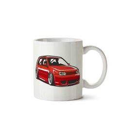 Golf Mk4 Kırmızı Baskılı Kupa