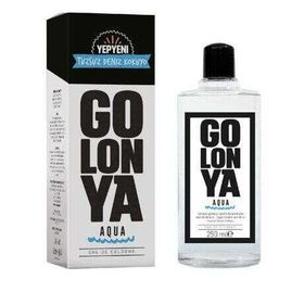 Golonya Aqua 250 ml Cam Şişe Kolonya