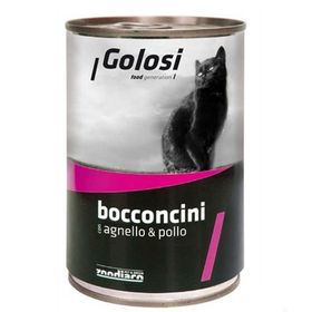 Golosi Kuzu Etli Tavuklu 400 gr Kedi Konservesi