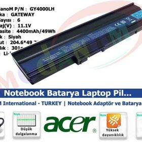 Gomax Acer Extensa 5635 Uyumlu Batarya