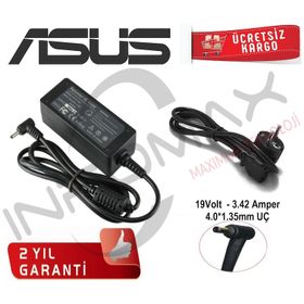 Gomax Asus Ultrabook 19V 3.42A 4.0x1.35 Uyumlu Adaptör