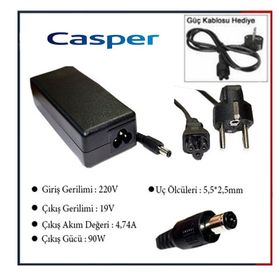 Gomax Casper Nirvana HMW-1 TW3 TW7 TW8 EAA-89 Uyumlu Notebook Adaptör