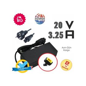 Gomax Lenovo Ideapad 500 20V 3.25A Laptop Adaptör