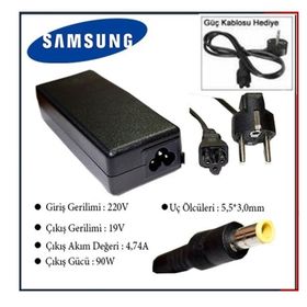 Gomax Samsung NP350V5C-S09TR NP350V5C-S0JTR Uyumlu Adaptör