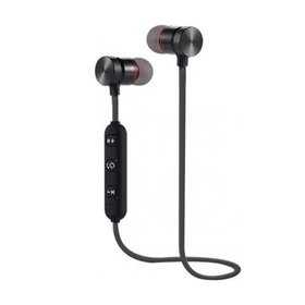 Gomax XT-6 Mini Siyah Mıknatıslı Kablosuz Bluetooth Kulaklık