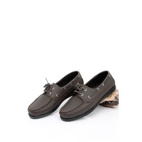 Gön 26170 Kahve Antik Deri Erkek Klasik Ayakkabı