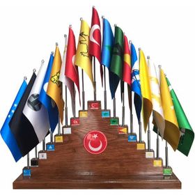 Gönder Bayrak 17'li Eski Türk Devletleri Seti