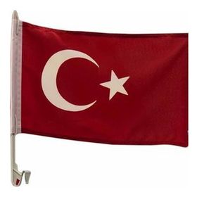 Gönder Bayrak 30x45 cm 27'li Eski Türk Devletleri Sopalı Bayrak Seti
