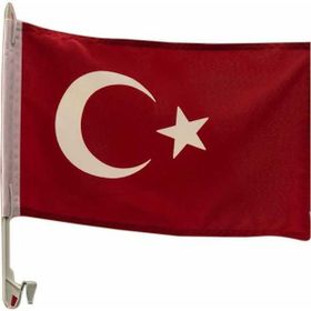 Gönder Bayrak 30x45 cm 27'li Eski Türk Devletleri Sopalı Bayrak Seti
