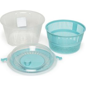 Gondol 4 lt Plastik Süzgeçli Salata Sebze ve Meyve Kurutucu Santrifüj