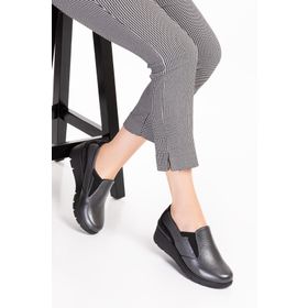 Gondol ESFA.4052-Kahverengi Hakiki Deri Anatomik Taban Rahat Ayakkabı