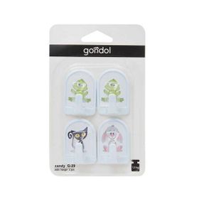 Gondol Handy Asorti 4'lü Pratik Askı