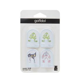 Gondol Handy Asorti 4'lü Pratik Askı