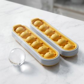 Gondol Mia Sarı Oval Buz Kalıbı 2'li Set