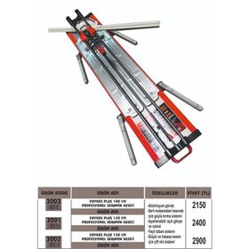 Gönen 120 Cm Döküm Faykes Plus Seramik Kesme Makinesi