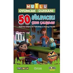 Gong Yayıncılık - Mutlu Oyuncak Dükkanı - 50 Çizgi Çalışması