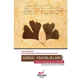 GÖNÜL YAKINLIKLARI - JOHANN WOLFGANG VON GOETHE (ISBN:9786055656249)