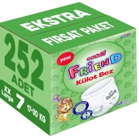 Goo.N Friend No:5 Junior 252 Adet Külot Bebek Bezi