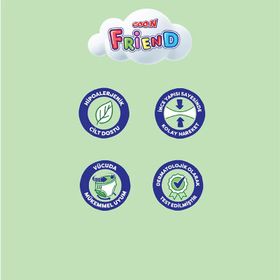 Goo.N Friend No:5 Junior 432 Adet Külot Bebek Bezi