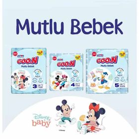 Goo.N Mutlu Bebek No:3 Midi 216 Adet Bebek Bezi