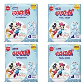 Goo.N Mutlu Bebek No:4 Maxi 400 Adet Bebek Bezi