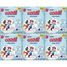 Goo.N Mutlu Bebek No:4 Maxi 540 Adet Bebek Bezi