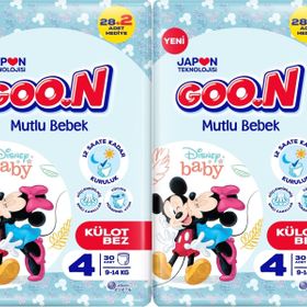 Goo.N Mutlu Bebek No:4 Maxi 60 Adet Külot Bebek Bezi